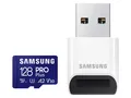 SAMSUNG MicroSDXC-Speicherkarte PRO Plus (2023) 128GB inkl. USB-Adapter