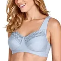 Miss Mary Broderie Anglais Soft Bra BH Blau C 100 Damen