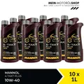 Mannol MN7202 4-Takt Plus 10W-40 Motorradöl JASO MA API SL 10x1 Liter = 10 Liter