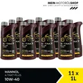 Mannol MN7202 4-Takt Plus 10W-40 Motorradöl JASO MA API SL 11x1 Liter = 11 Liter