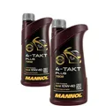 Motoröl 10W-40 Mannol 4-Takt Plus 2x1 Liter