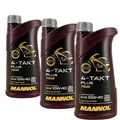1x Mannol 4-Takt Plus 10W-40 3x1 Liter