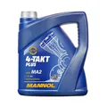4 Liter 10W40 MANNOL 4-Takt Plus JASO MA-2 Motorrad Zweirad Motoröl MN7202-4