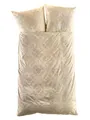 Curt Bauer Josephine 3737 Mako-Brokat-Damast Kissenbezug 40x80 2219-champagner