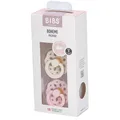 BIBS Boheme Schnuller Gr. 1, 0-6 Monate, Ivory/ Blossom