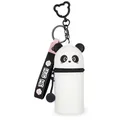 LEGAMI Münztasche mit Schlüsselanhänger Panda - Mini Kawaii