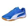 Puma Unisex Kinder Solarflash Iii Jr Indoor Court Shoe, Puma Team Royal Puma White, 34 EU
