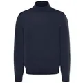 MAERZ Muenchen Rundhalspullover blau 50