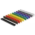 DELOCK Kabelmarker Clips 0-9 farbig 100St. NEU