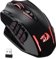 Redragon M913 Kabellos/Kabelgebunden, 16000 DPI, RGB & 2 Verbindungsmodi Gaming-Maus (2,4 GHz kabellos und USB-C kabelgebunden, 16 programmierbare Tasten für Esports)
