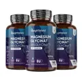 Magnesium 180Kapseln - Bisglycinat 1420mg - Vitamin B6 - Stoffwechsel, Müdigkeit