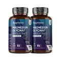 Magnesium 180Kapseln - Bisglycinat 1420mg - Vitamin B6 - Stoffwechsel, Müdigkeit