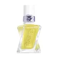 Gel by Essie Überlack, langanhaltender Nagellack Top Coat, Professionelle Nagellackfarbe mit Gel-Glanz-Finish & bis zu 15 Tage Halt, 565 Crushed Gold, 13,5 ml