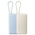 Xiaomi Powerbank 20000 mAh 67 W BHR08O8GL mit integriertem Typ-C-Kabel, 3 Anschlüsse, Ice Blue - Blau