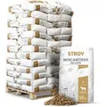 Stroy Miscanthus Pellets Einstreu 15kg x 65 Sack 975kg Palette