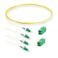 Corning Pigtail + Kupplung SET BAT-PSY-22RT LWL-Pigtail Pigtail