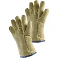 Hitzeschutzhandschuhe 5-finger M.isolation Universalgröße Gelb Aramidgewebe