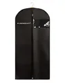 Silberkraft Kleidersack 120 × 60 cm - Schutzhülle zur Aufbewahrung von Anzügen, Kleidern & Hemden - atmungsaktive Mottenschutzhülle, wasserabweisend, Sichtfenster & Metallöse, für Reise & Zuhause