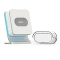Philips Funk Klingel Welcomebell 300 Color weiß/grau  Funkklingel