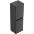 Posseik Badezimmer Hochschrank Limes Wandmontage SoftClose 112 cm Grafit