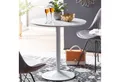 FINEBUY Esstisch FB73922 Esszimmertisch Rund 75x75x74cm Weiß Hochglanz Küchentisch (75x75x74 cm Kleiner Küchentisch Weiß Hochglanz), Esszimmertisch Modern, Frühstückstisch Rund Klein