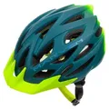 meteor Marven Fahrradhelm Herren Damen Kinder-Helm MTB rollerhelm S 52-56 Meeresgrün - Blau/Grün