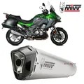 Auspuff exhaust MIVV Delta Race Edelstahl kat fur KAWASAKI VERSYS 1000 2019 2024