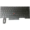 Tastatur für Lenovo ThinkPad T490S T495S P1 Extreme X1 Gen1 Gen2 backlit UK - Schwarz