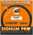 Signum Pro Tennissaite Tornado (Haltbarkeit+Spin) anthrazit 12m Set