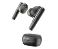 Poly Voyager Free 60+ UC In-Ear-Headset – Noise Cancelling-Mikrofone für klare Gespräche – ANC – Touchscreen-Ladecase – Funktioniert mit iPhone, Android, PC/Mac – Teams-zertifiziert – Schwarz