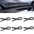 JINJUMEI 6 Stück Scheibenwischer Gummi, 700mm Windscreen Wiper Rubber, Wischergummi Scheibenwischer Scheibenwischer Ersatz Gummi Universal Scheibenwischergummi für Alle Windschutzscheibenkratzer