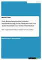 Werner Otto | Zum Bedeutungsverlust formaler Standardisierung für die...