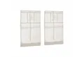 Mirabeau Scheibengardine Scheibengardine 2er Set Mayenne creme