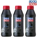 3x LIQUI MOLY 1524 Motorbike Fork Oil 15W Heavy Stoßdämpfer Öl Gabelöl 500ml
