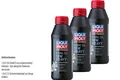 3x Liqui Moly 500ml Motorbike Fork Oil 15W heavy Gabelöl Motoröl