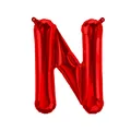 Folienballon Buchstaben 40 cm 80 cm Rot Luftballon Geburtstag Alphabet A-Z Feier