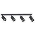 Spot Deckenleuchte MALGA 4 schwarz 4-flammig 4x GU10 EDO777350 EDO