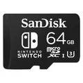 SANDISK Nintendo Switch (64 GB, microSDXC, U3, UHS-I) (SDSQXAT-064G-GNCZN)