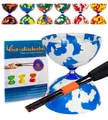 Jester Diabolo Jonglierset – Fester Achse ProfiDiabolo mit SuperglassHandstäb...