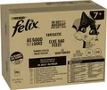 FELIX So gut wie es aussieht Senior Katzen-Nassfutter, Sorten-Mix (120 x 85g)