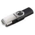 USB-Stick 8GB Hama 2.0 10MB/s Metall Silber Schlüsselring Win/Mac
