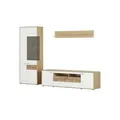 Jette Home Wohnkombination  Laguna , weiß , Maße (cm): B: 277 H: 207 T: 51.0
