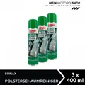 Sonax PolsterSchaumReiniger Polsterreiniger Auto Innenraum 3x400 ML