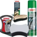Sonax Polsterreiniger PolsterSchaumReiniger 400ml inkl. Polsterbürste & Schwamm