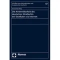 Die Anwendbarkeit des deutschen Strafrechts bei Straftaten via Internet von Konstantin Mey / Nomos Verlags GmbH / Taschenbuch