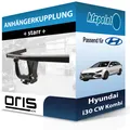 Für Hyundai i30 CW Kombi 03.2017-08.2018 ORIS Anhängerkupplung starr neu