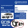 Für KIA Cee'd Sporty Wagon Typ CD 03.2018-jetzt AHK starr +7pol spez E-Satz TOP