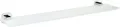 tesa Glasablage Elegaant Metall und Milchglas, chrom, rostfrei