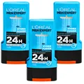 3x 250ml Loreal Men Expert Hydra Power Mountain Water Duschgel 24H Männerduft