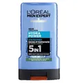 19,87€/L- 6x L'Oreal Men Expert Duschgel 5in1 mit Bergwasser- Hydra Power -250ml